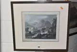 Landscape with castles and river by Robert Adam, 1783, ink on paper, sold May 2025