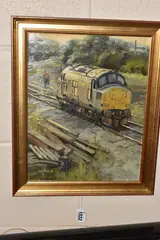 Out to grass by John Lines, oil on board, sold Apr 2025