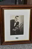 a signed and framed photograph of the legendary band leader, photograph dimensions by Glenn Miller, photograph, sold Apr 2025
