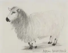 The Masham Signed Mary Newcomb by Mary Newcomb, Pencil, offered Dec 2025