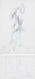 Figure studies by Michael Ayrton, pencil, offered Dec 2025