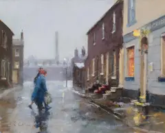 Grandad's Pub Signed B Richardson by Bob Richardson, Pastel, sold Dec 2025