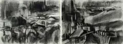 Greenwich by Dennis Creffield, charcoal, sold Dec 2025