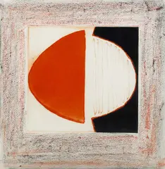 Untitled by Terry Frost, Etching and aquatint with hand finishing in the margins, sold Dec 2025