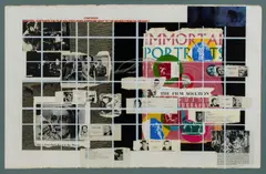 Immortal Portraits: The Film Solution when Everybody went to by Ronald B. Kitaj, pencil, sold Dec 2025