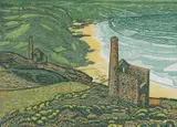 Chapel Porth by Rena Gardiner, pencil, sold Dec 2025