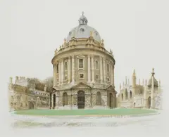 The Radcliffe Camera by David Gentleman, Lithograph, an artist's proof in addition to the edition of, offered Dec 2025