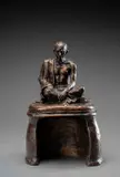 Portrait of Mahatma Gandhi by Fredda Brilliant, Bronze, sold Dec 2025