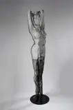Standing Nude in Stockings Signed and dated Begbie 95 by David Begbie, sculpture, offered Dec 2025