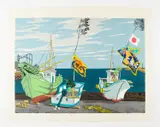 Showa era by Kitaoka Fumio, pencil, sold Nov 2025