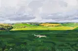 Wylye Grass by Harry William Huyshe Yeatman-Biggs, Chalk, sold Oct 2025