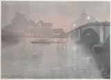 Views of london c by Yoshio Markino, pencil, sold May 2025