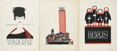 12 Klinger Plakate Januar 1923 by Julius Klinger, print, offered Mar 2025