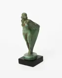 Bat Lady green patinated metal by Max Le Verrier, bronze, sold Mar 2025