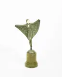Bat Dancer a small verdi gris patinated bronze and ivory sculpture of by Josef Lorenzl, bronze and ivory, sold Mar 2025