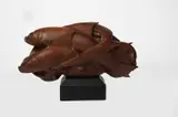 Fish swimming by Harold Brownsword, sculpture, sold Mar 2025