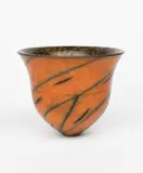 Terra-sigillata vase form by Duncan Ross, sculpture, offered Mar 2025