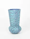 Octagonal vessel stoneware by Peter Beard, photograph, sold Mar 2025