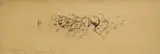 Study of a crowd Signed by Jean-Louis-Ernest Meissonier, Pen and ink, sold Mar 2025