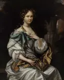 Portrait of a lady by Bartholomeus Meyburgh, Oil on canvas, sold Mar 2025