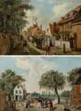 Lower Richmond Road by John Inigo Richards, oil on canvas, sold Mar 2025