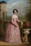 Portrait of a lady by J. Harrison, Oil on canvas, sold Mar 2025