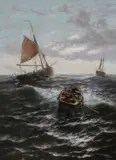 Morning by Thomas Rose Miles, Oil on canvas, sold Mar 2025