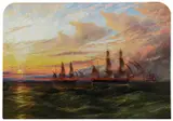 Untitled by Henry Dawson, Oil on canvas, offered Mar 2025