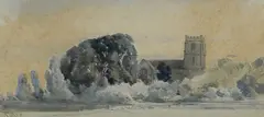 St Peter's by William Callow, Watercolour, sold Mar 2025