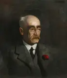 Portrait of Rudyard Kipling by Sam Morse-Brown, Oil on canvas, sold Dec 2024