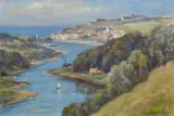 View of Whitby from Larpool Signed OWEN BOWEN by Owen Bowen, Oil on canvas, sold Dec 2024