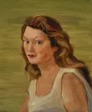 Tête de Femme Signed a derain by André Derain, Oil on canvas, sold Dec 2024
