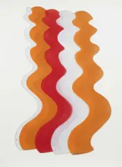 Wave Shadow I Signed and dated Peter Ward 2000 by Peter Ward, Oil on board, sold Dec 2024