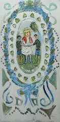 Darling We Love You Signed FRED YATES by Fred Yates, Oil on board, offered Dec 2024