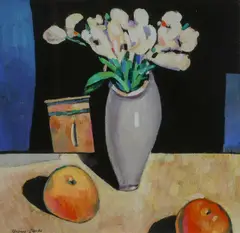 And further by Terence Clarke, Acrylic on canvas, sold Dec 2024