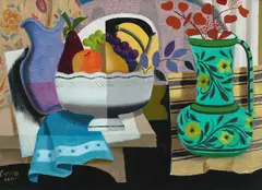 Chez Nous Signed and dated Crosbie/XCII by William Crosbie, Oil on board, sold Dec 2024