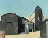 The Barn at Church Farm by Sophie Macpherson, Oil on canvas, sold Dec 2024