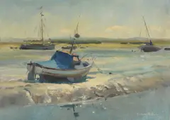 Summer Sun by Trevor Chamberlain, Oil on canvas, sold Dec 2024
