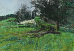 Rackham Mill Signed Bowey by Olwyn Bowey, Gouache, sold Dec 2024
