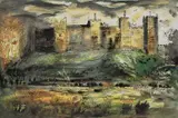 Framlingham Castle by John Piper Ch, Screenprint, sold Dec 2024
