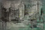 Caernarvon Castle I by John Piper Ch, Screenprint, sold Dec 2024