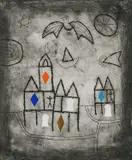 Wings of a Dove '83 Signed by Julian Trevelyan, Etching and soft-ground, sold Dec 2024