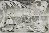 Dream Landscape by Julian Trevelyan, Etching, conceived in, sold Dec 2024