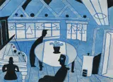 Water Music by Julian Trevelyan, Etching, aquatint and soft-ground, sold Dec 2024