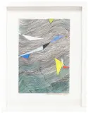 Kite Over Water by Wilhelmina Barns-Graham, ink and oil colours, sold Apr 2014