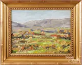 landscape by David A. Williams, oil on canvas, sold Feb 2026