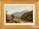 landscape by Homer Dodge Martin, oil on board, sold Jan 2026