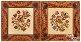 theorems of a distelfink by David Y. Ellinger, oil on velvet, sold Jan 2026