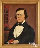 portrait of a gentleman by William Matthew Prior, oil on canvas, sold Jan 2026