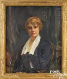 portrait of Lucy Duhring (1882-1953) by Alice Kent Stoddard, oil on canvas, sold Oct 2025
